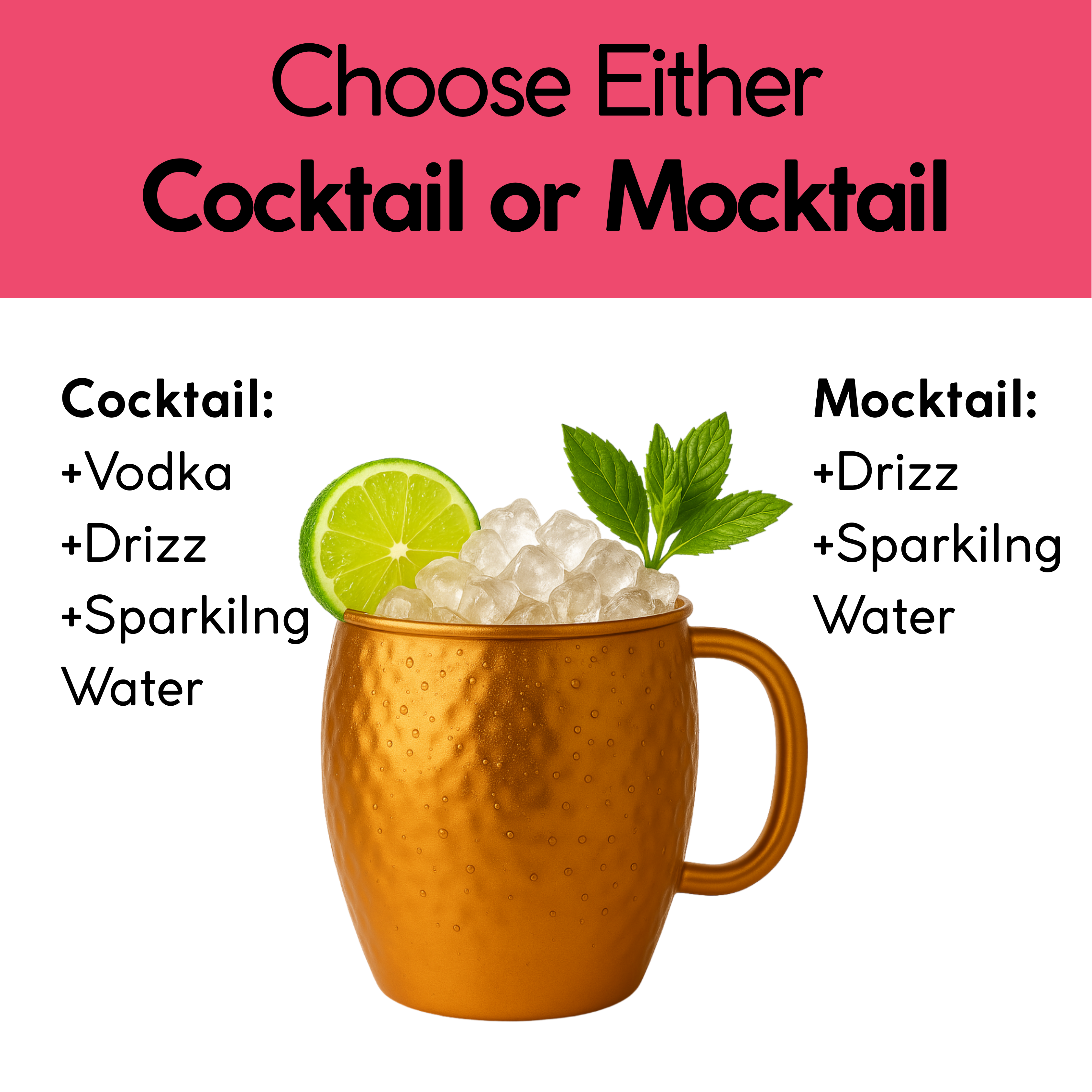 Moscow Mule Cocktail Drops