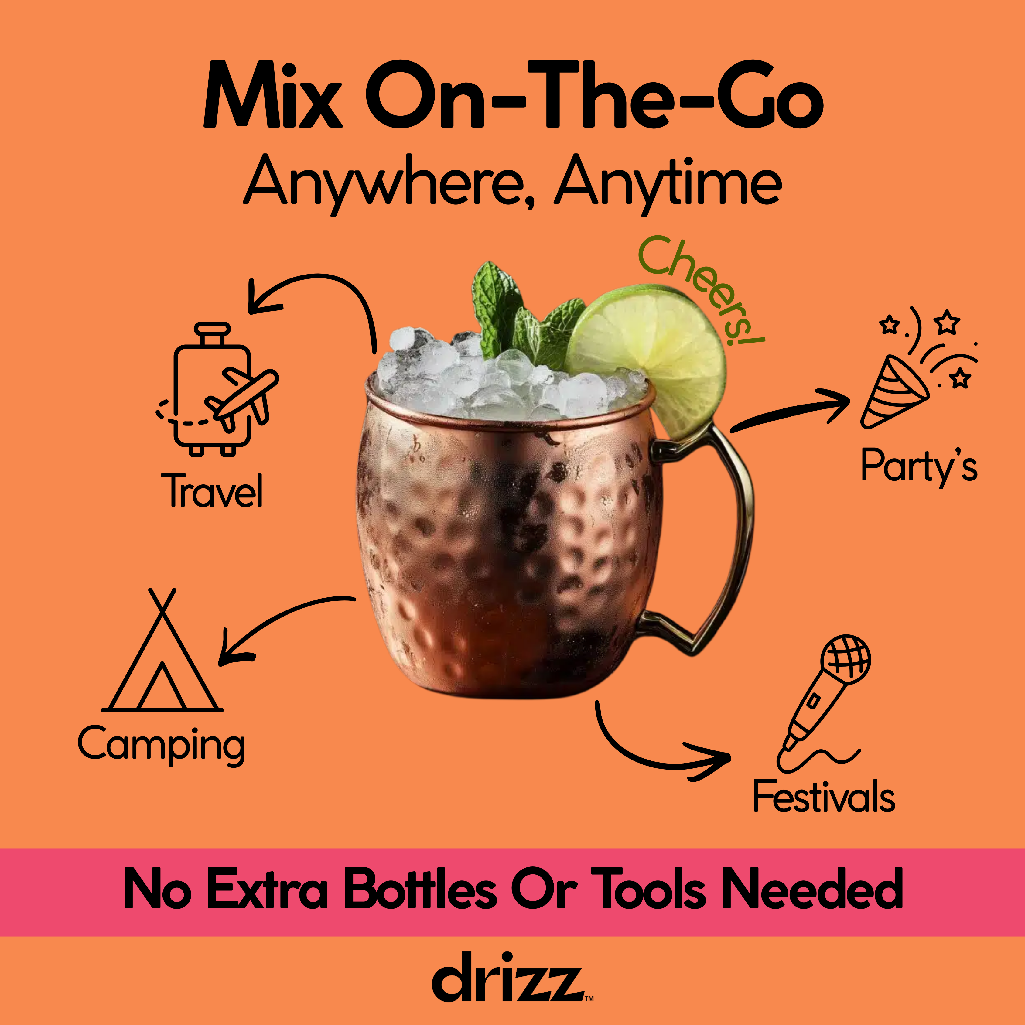 Moscow Mule Cocktail Drops