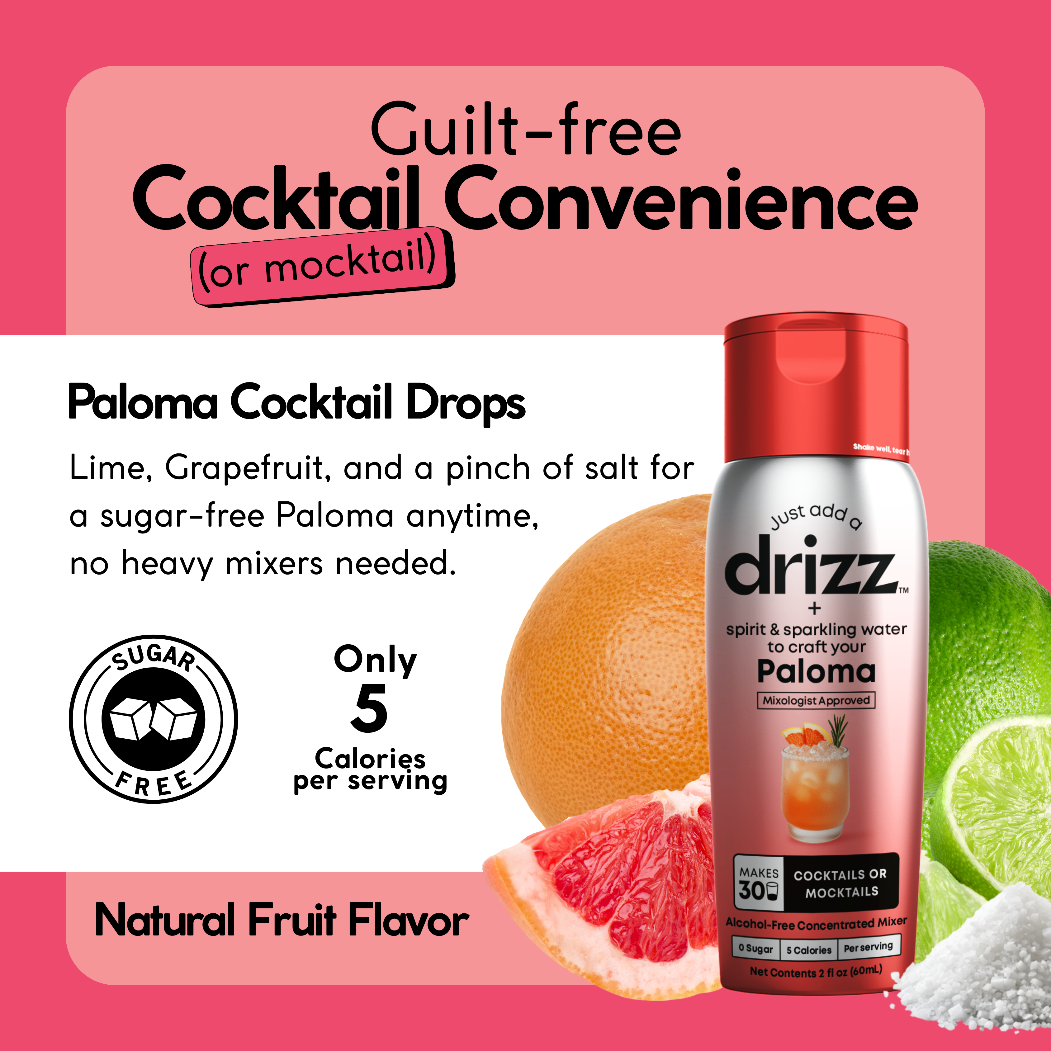 Paloma Cocktail Drops