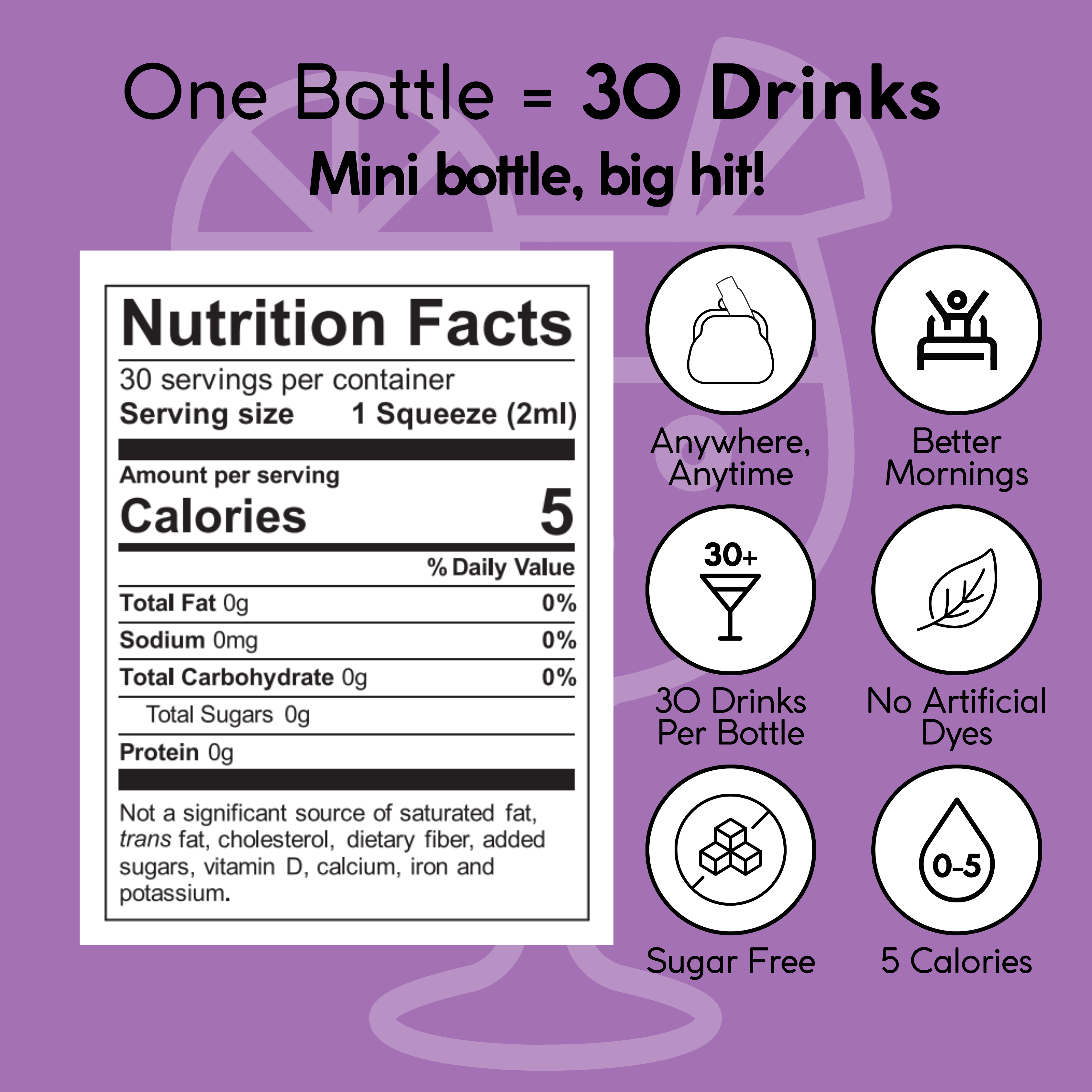 Tonic Cocktail Drops