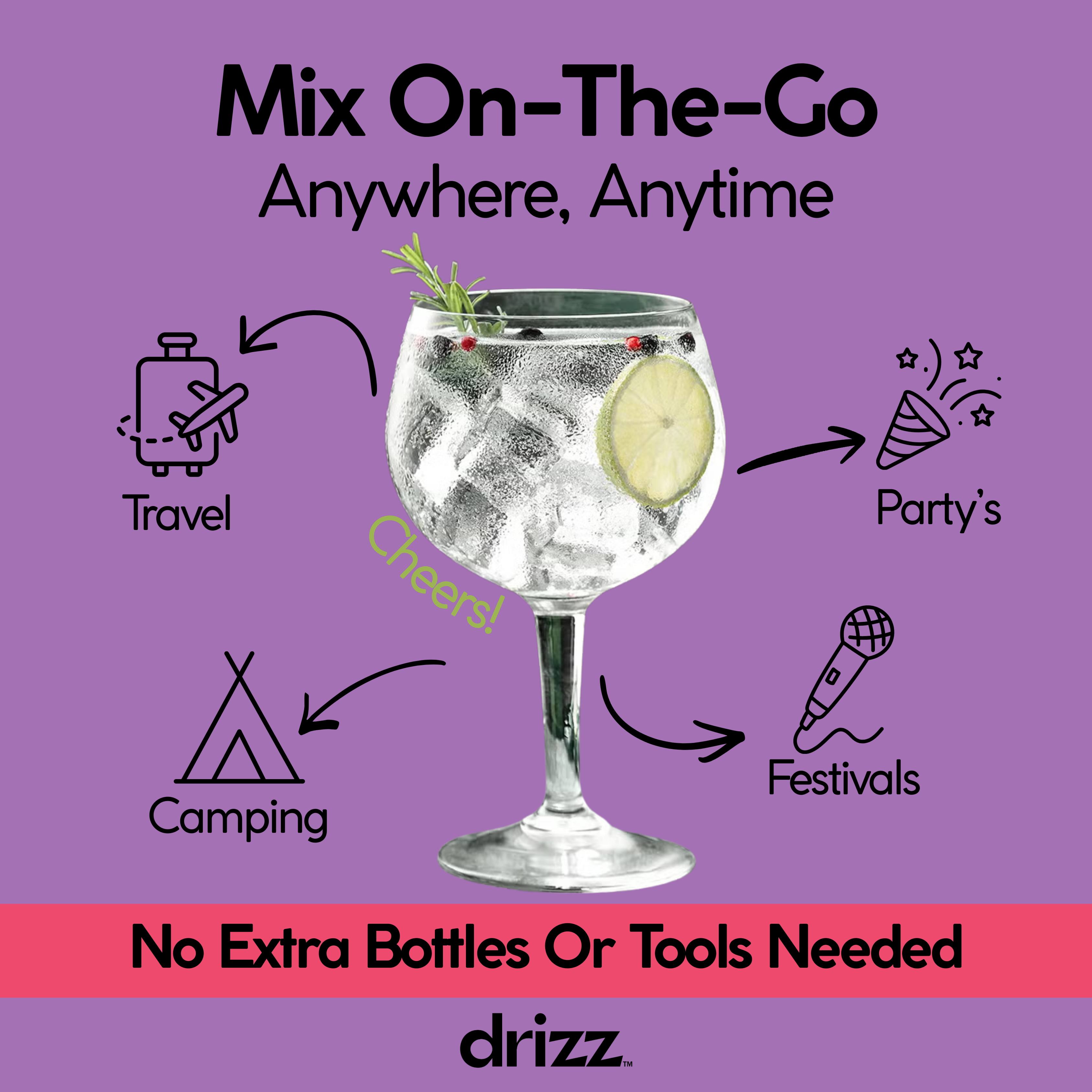 Tonic Cocktail Drops