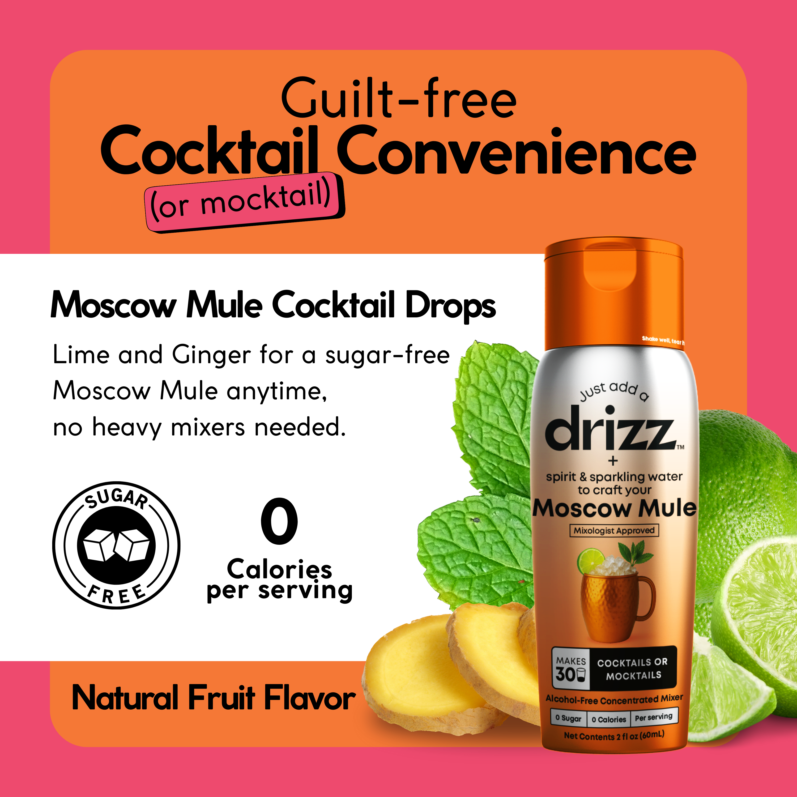 Moscow Mule Cocktail Drops
