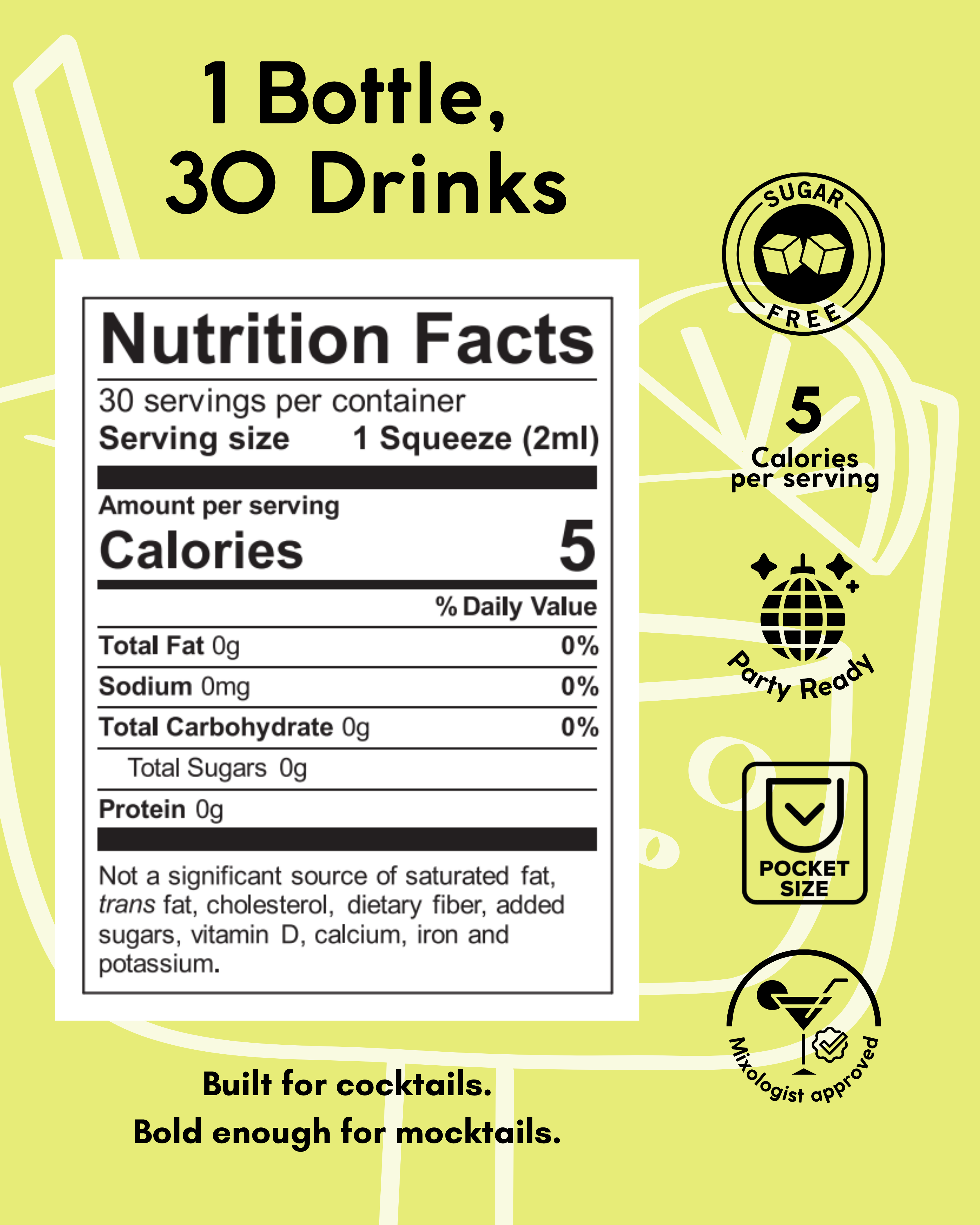 Margarita Cocktail Drops