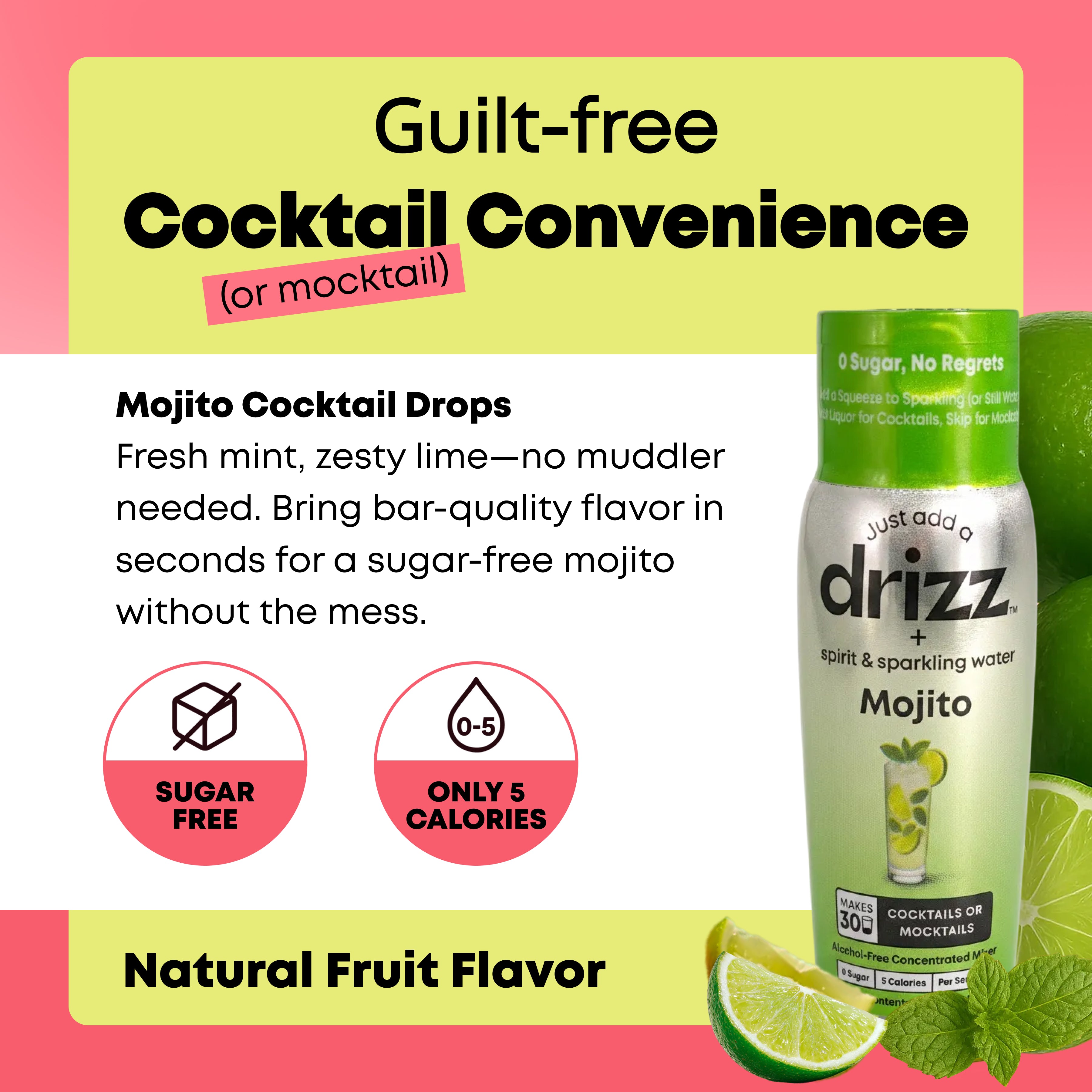 Mojito Cocktail Drops
