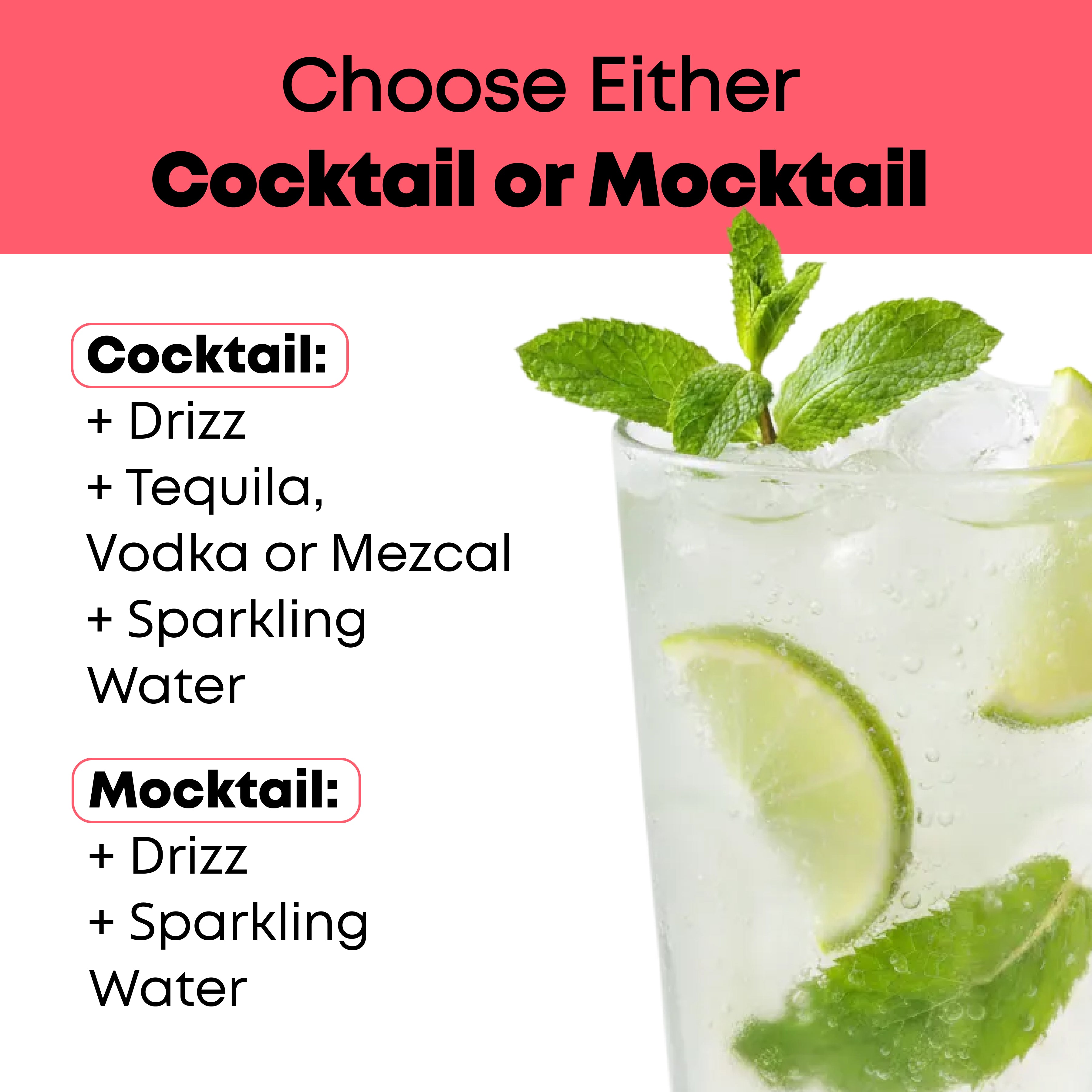 Mojito Cocktail Drops