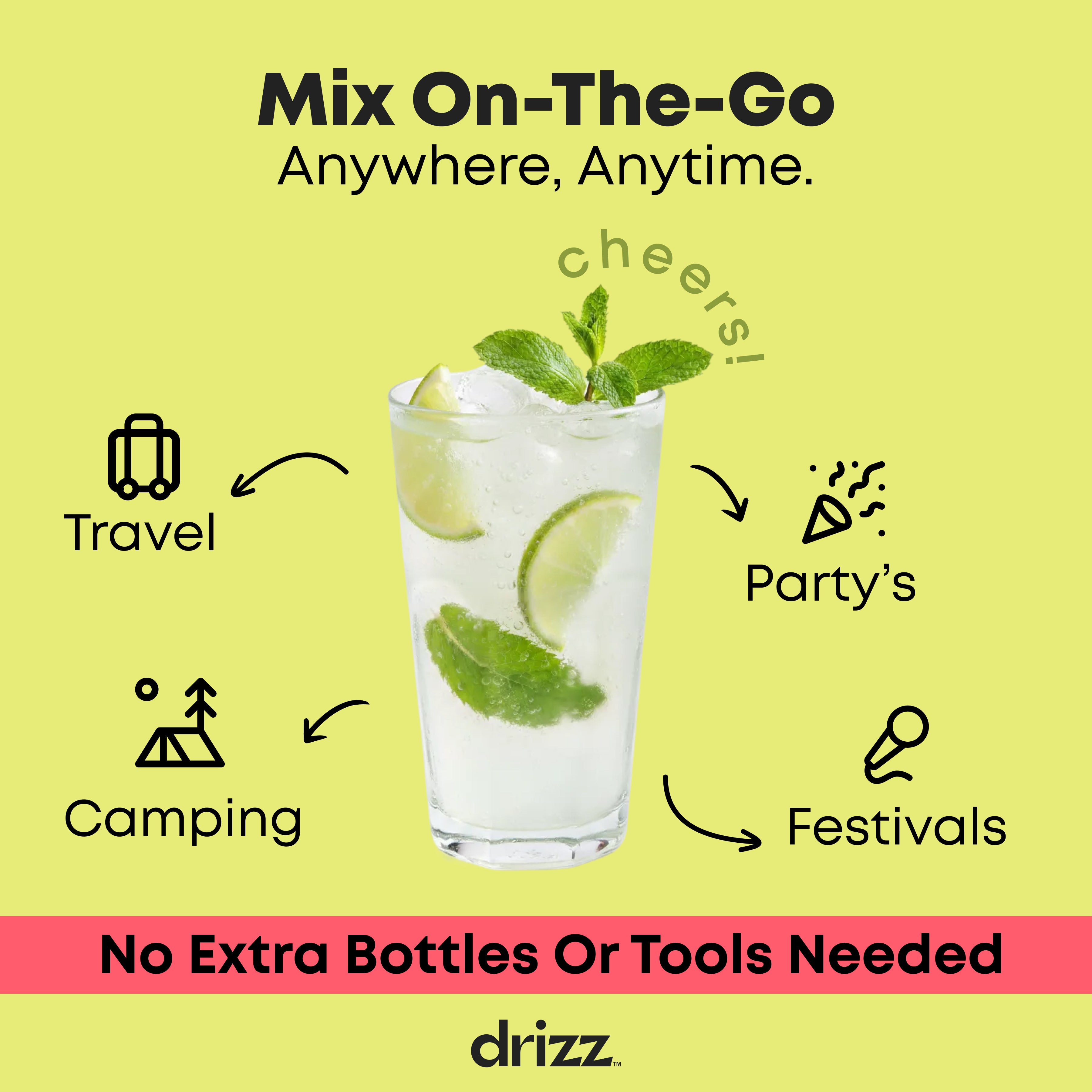 Mojito Cocktail Drops