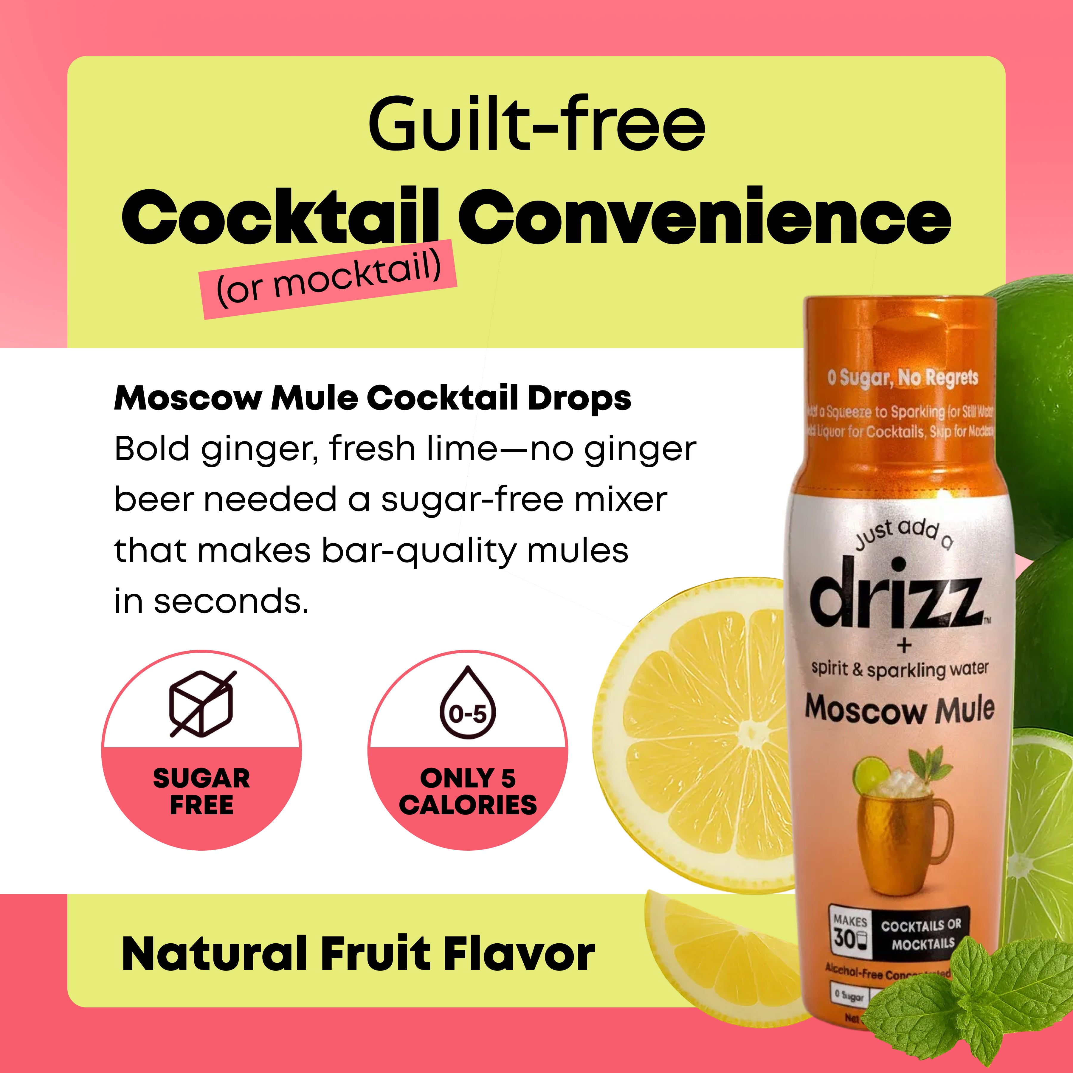 Moscow Mule Cocktail Drops