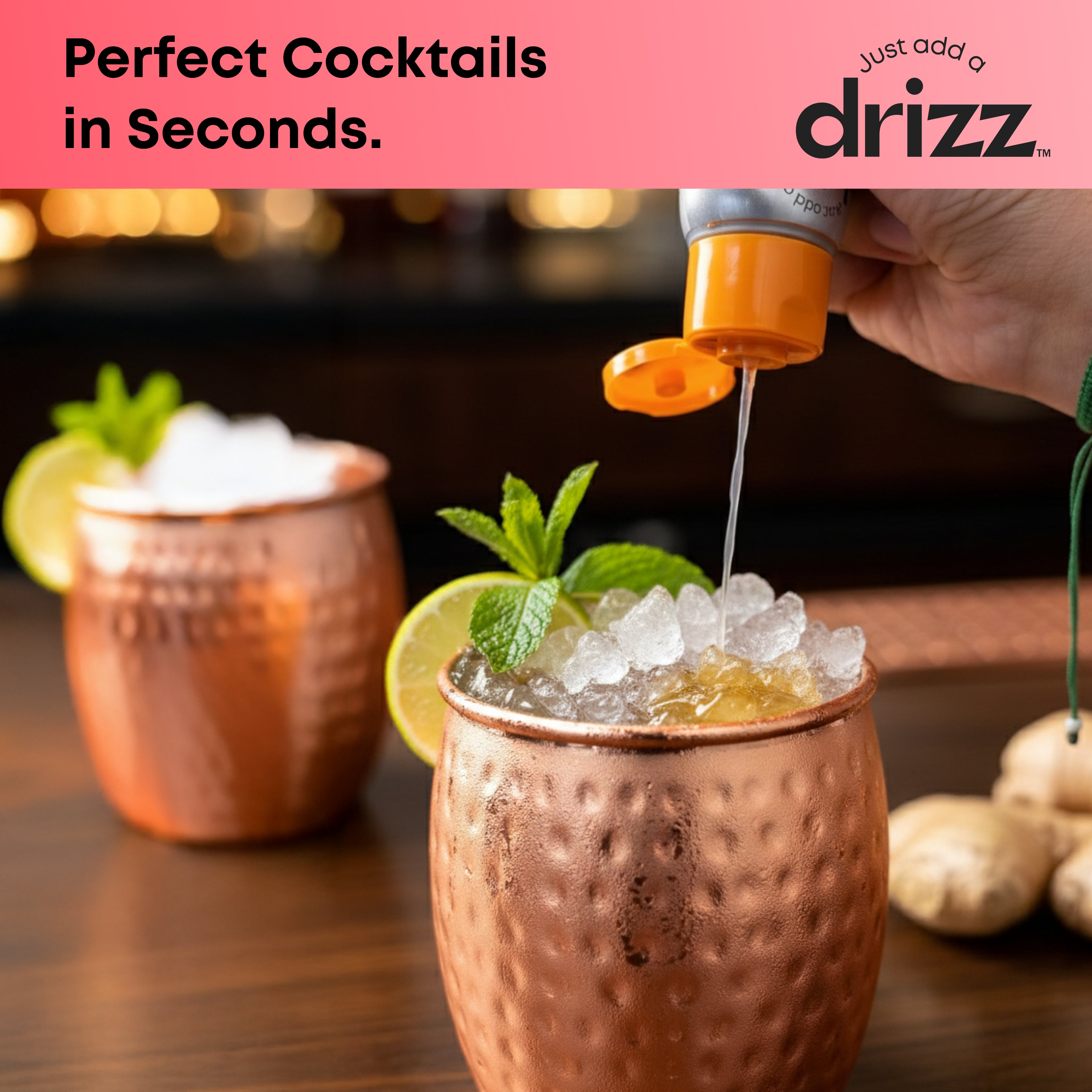 Moscow Mule Cocktail Drops