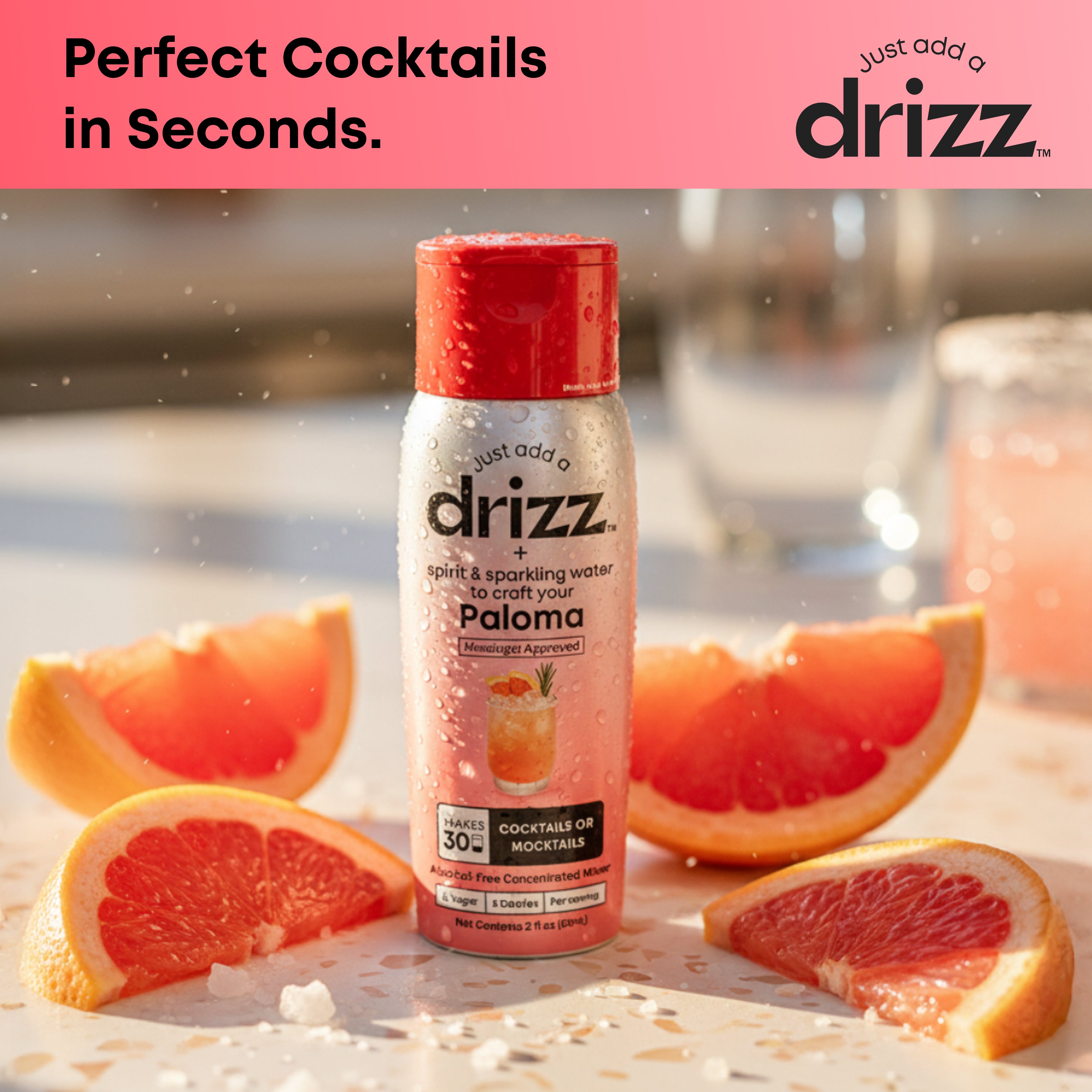 Paloma Cocktail Drops