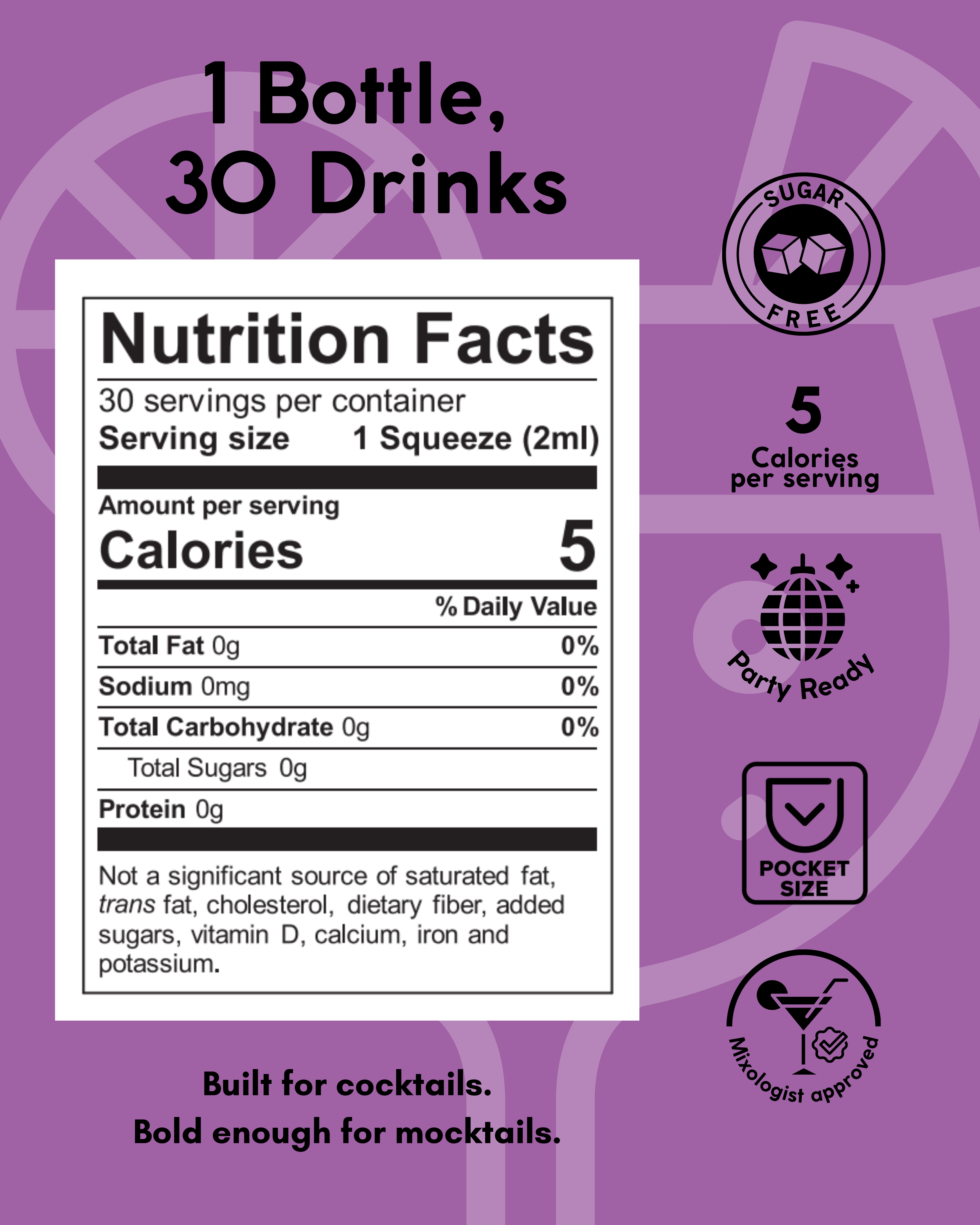 Tonic Cocktail Drops