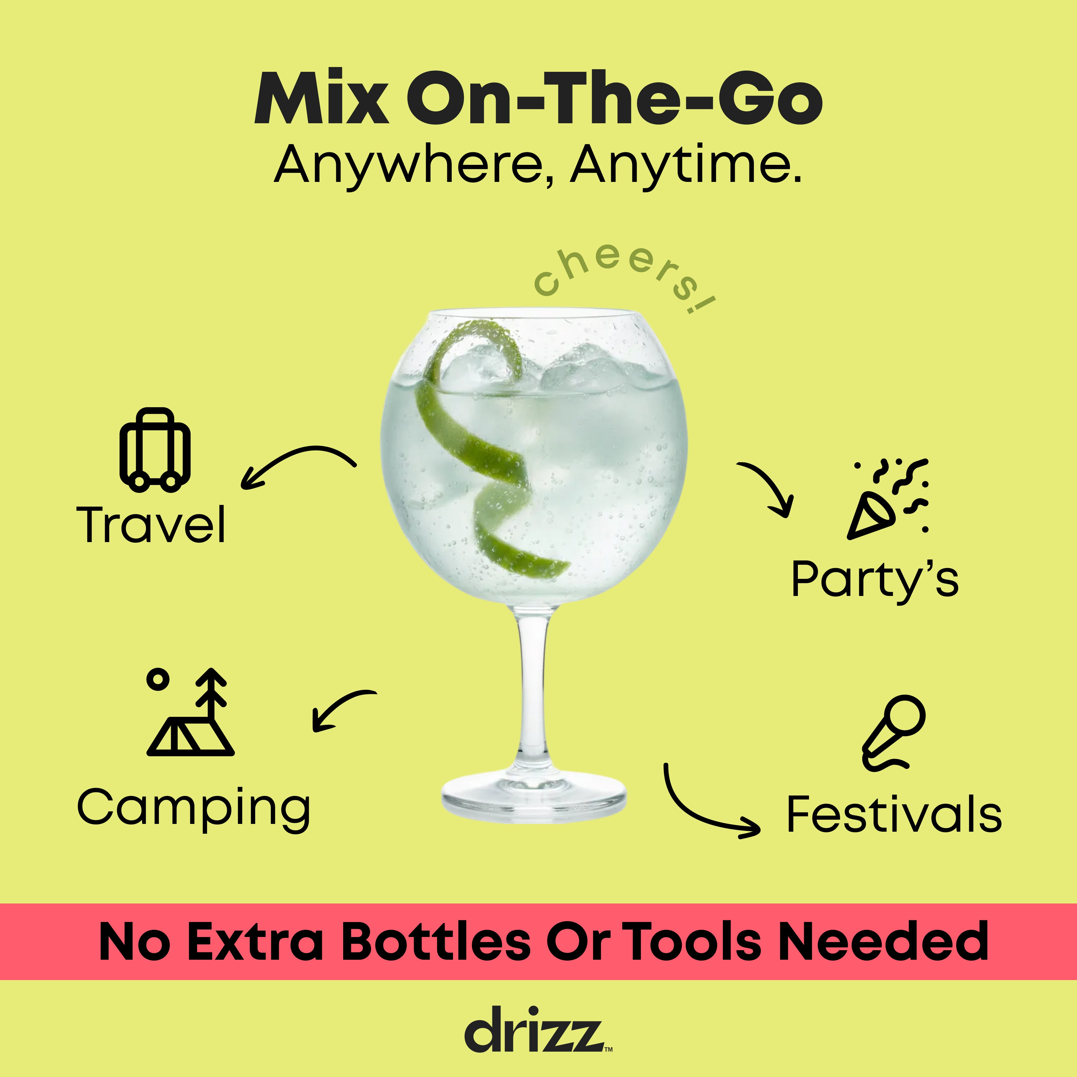 Tonic Cocktail Drops