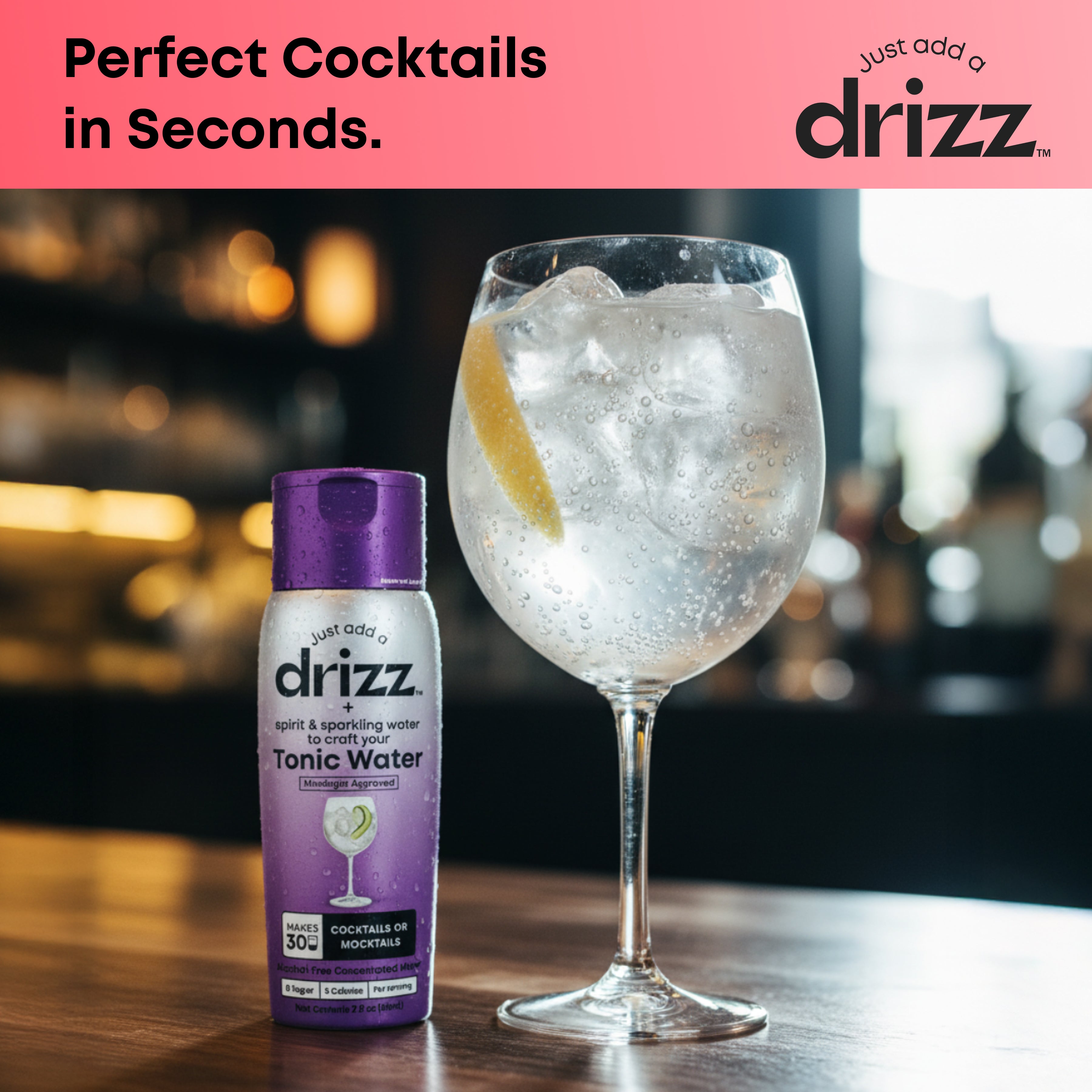 Tonic Cocktail Drops